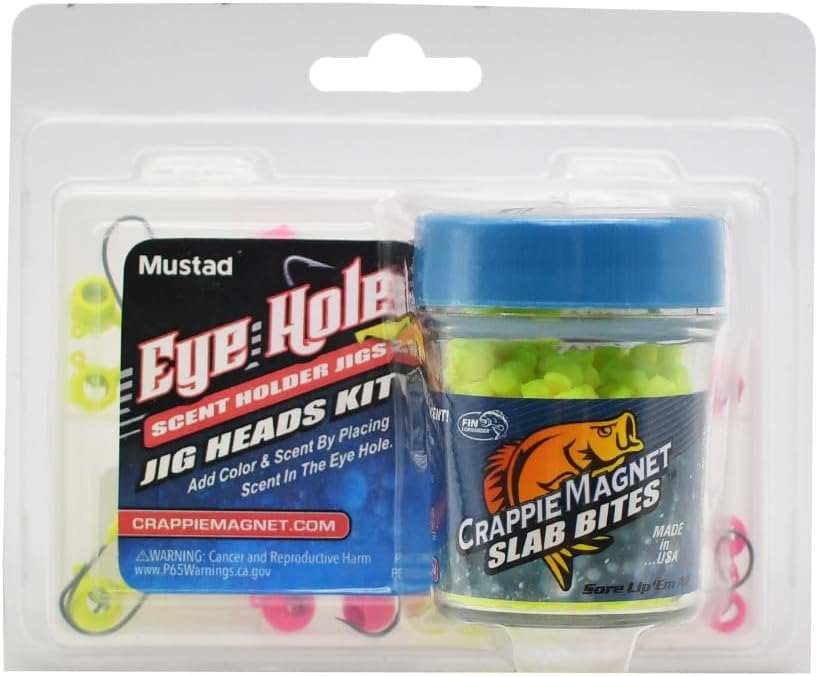 Crappie Eye Hole Bundle, Includes 12 Hammerhead