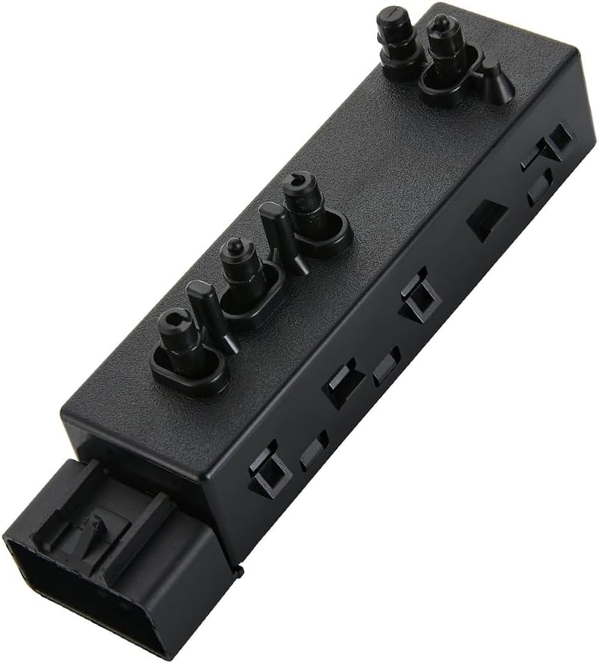Power Seat Switch Recliner Adjust Control Switch Front Right Passenger 8 Ways Compatible with Chevrolet Camaro Equinox Malibu Cruze, GMC Terrain, Buick LaCrosse Envision Regals Cascada Verano 25974715