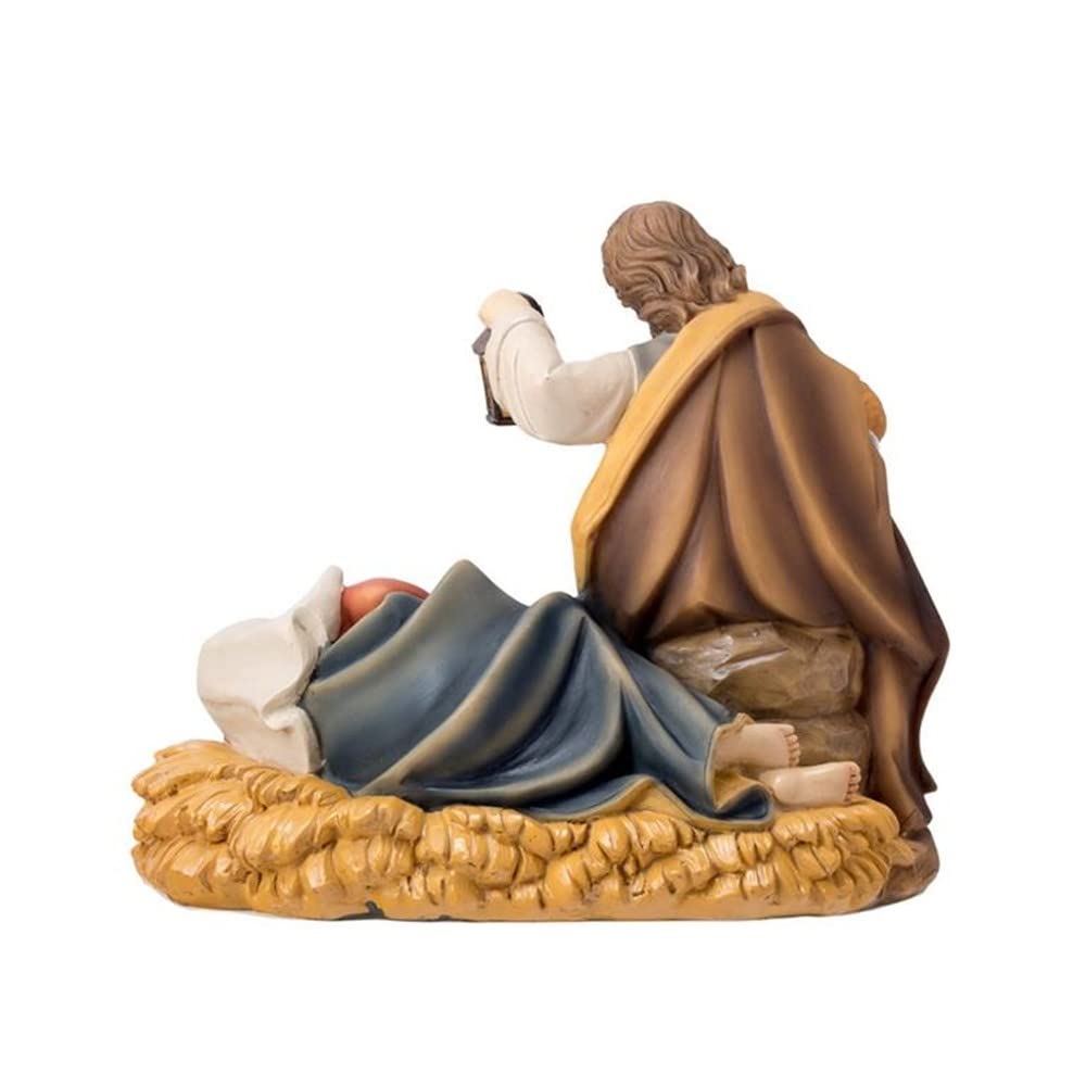 Misterio Nacimiento 16 cm. Sagrada Familia 1 Pieza Imagen Resina