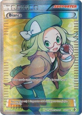 Pokemon - Bianca (147/149) - BW - Boundaries Crossed - Holo