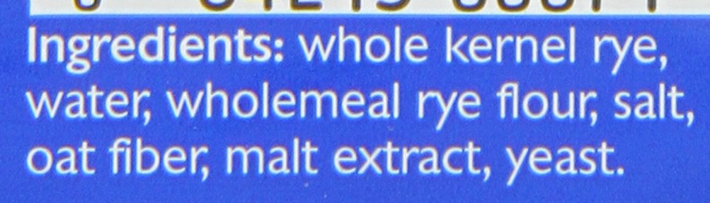 Mestemacher Bread, Pumpernickel, 17.6 Oz, Pack of 12