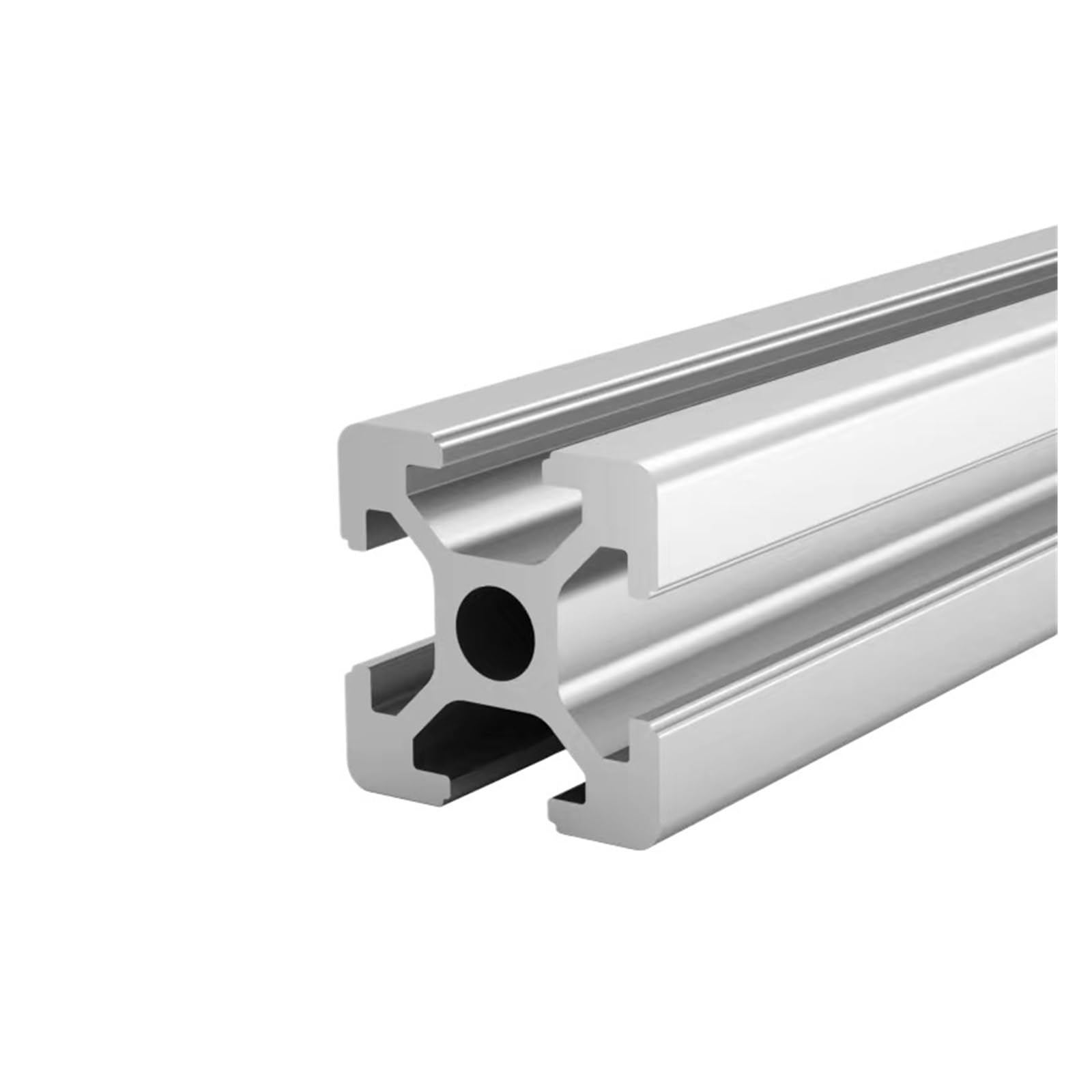 Profilé aluminium fente en T 2020 extrusion linéaire 300mm pour corriger le jeu mécanique