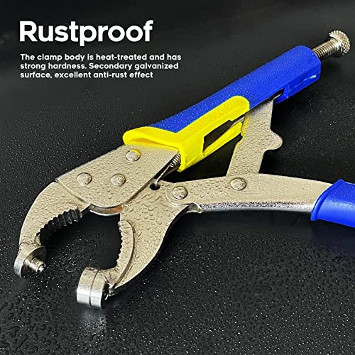 Rexhubro Snap Fastener Tool,Snap Tool For Boat Covers, Heavy Duty Snap Setter Pliers Canvas Snap Fasteners Kit Includes 20 Sets 15Mm Stainless Snaps, Blue #TOP4