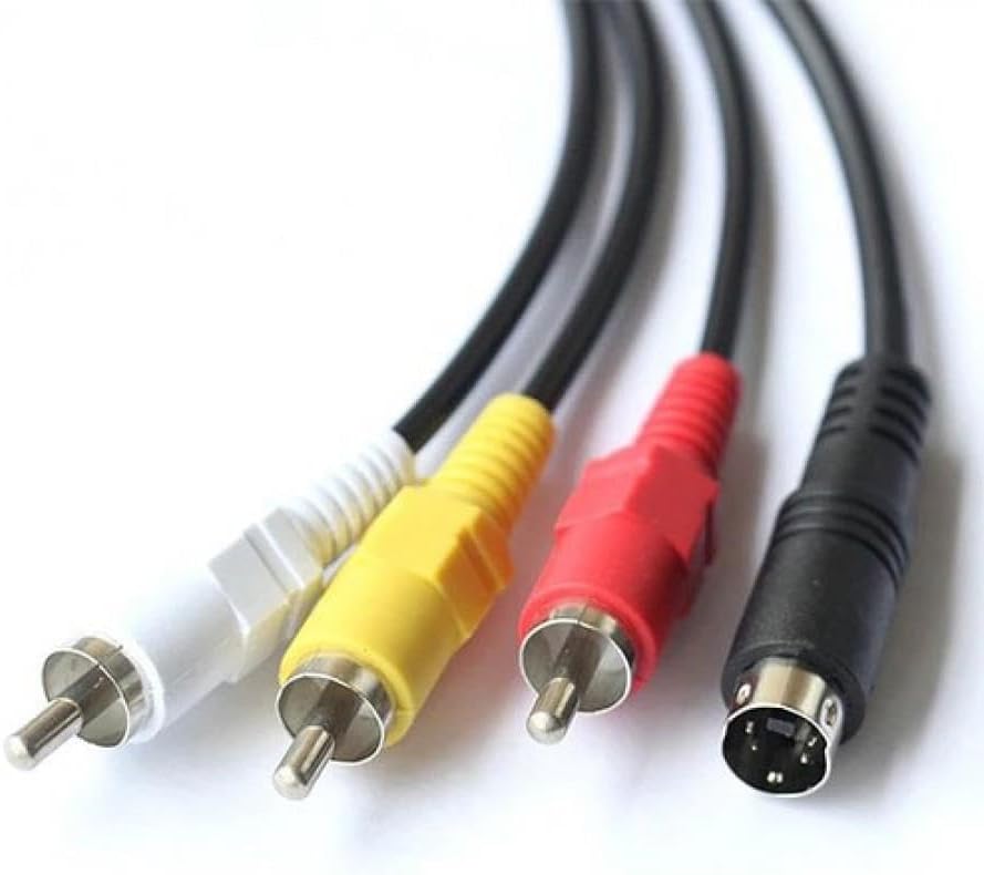 Sony uyumlu Kamera audio video AV-RCA ses ve görüntü Kablosu - Görsel 3