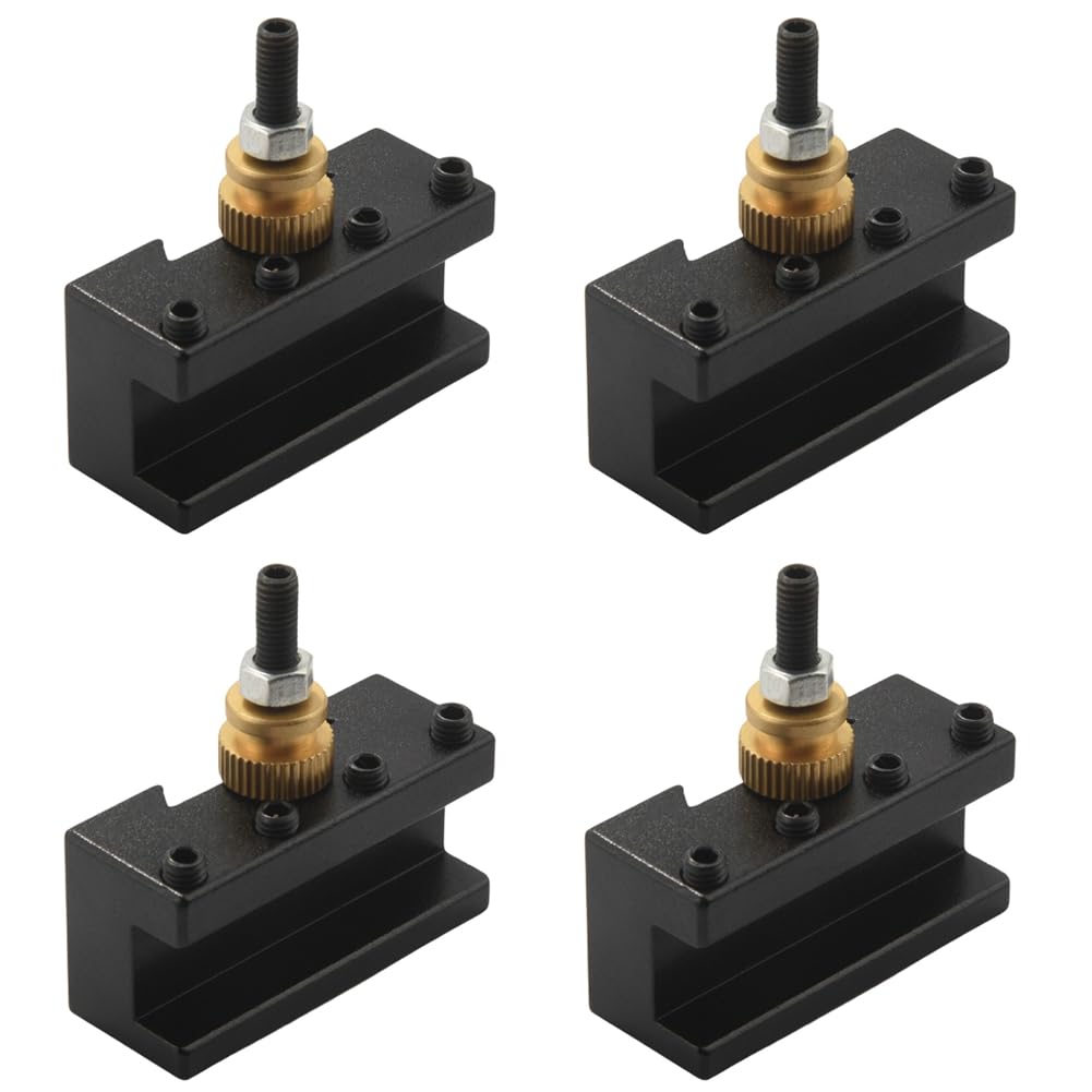 Aundhegrtt 24PCS Tooling Package Mini Lathe Quick Change Tool Post & Holders Multifid Tool Holder