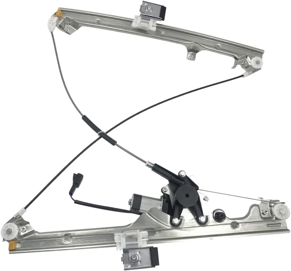 Front Passenger Power Window Regulator W/Motor 1999-2006 for GMC Yukon XL Sierra Escalade Pickup Truck SUV for Chevrolet Silverado Tahoe 741-645, 15077854, 15095844