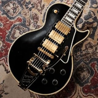 Gibson 1957 LP Custom 3PU Bigsby Ebony Light Aged #73840 – Guitare Électrique Personnalisée - Les Beatles, Paul McCartney, John Lennon, RIngo Starr, George Harrison