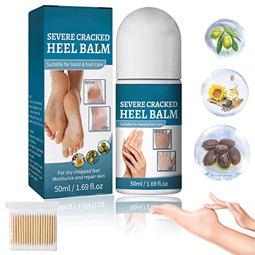 DASHENRAN HeelHaven Severe Cracked Heel Balm, Cracked Heel Repair, HeelHaven Cracked Heel Repair, Heel Moisturizer, Cracked Heel Treatment For Rough And Dry Feet (1PCS)