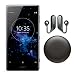 Sony Xperia XZ2 Premium Unlocked Smartphone Bundled with Xperia Ear Duo True Wireless Headset
