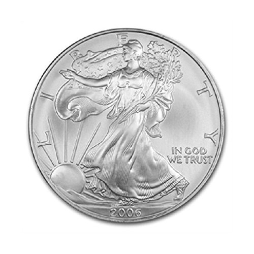 2006 American Silver Eagle .999 Fine Silver Dollar Uncirculated US