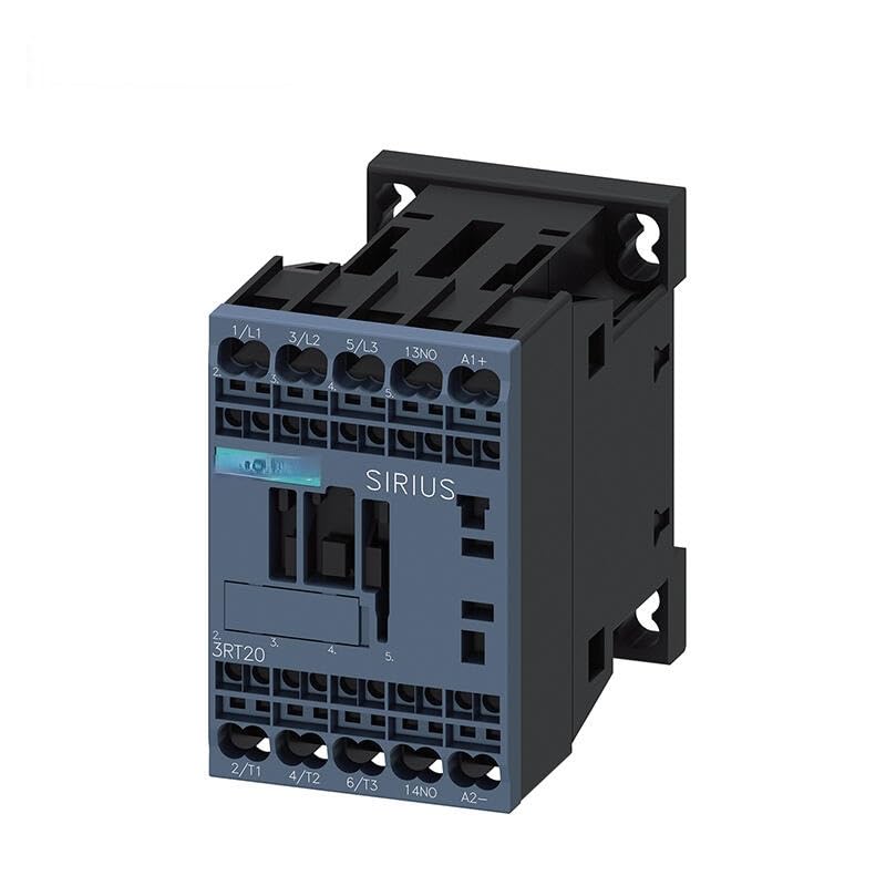 Contacteur 12 A 5,5 kW Siemens 3RT20172JB41 avec diode 24 VDC 3 pôles pour circuit