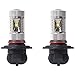 Putco 250010W Optic 360 H10 High Power LED Fog Lamp Bulb - Pack of 2