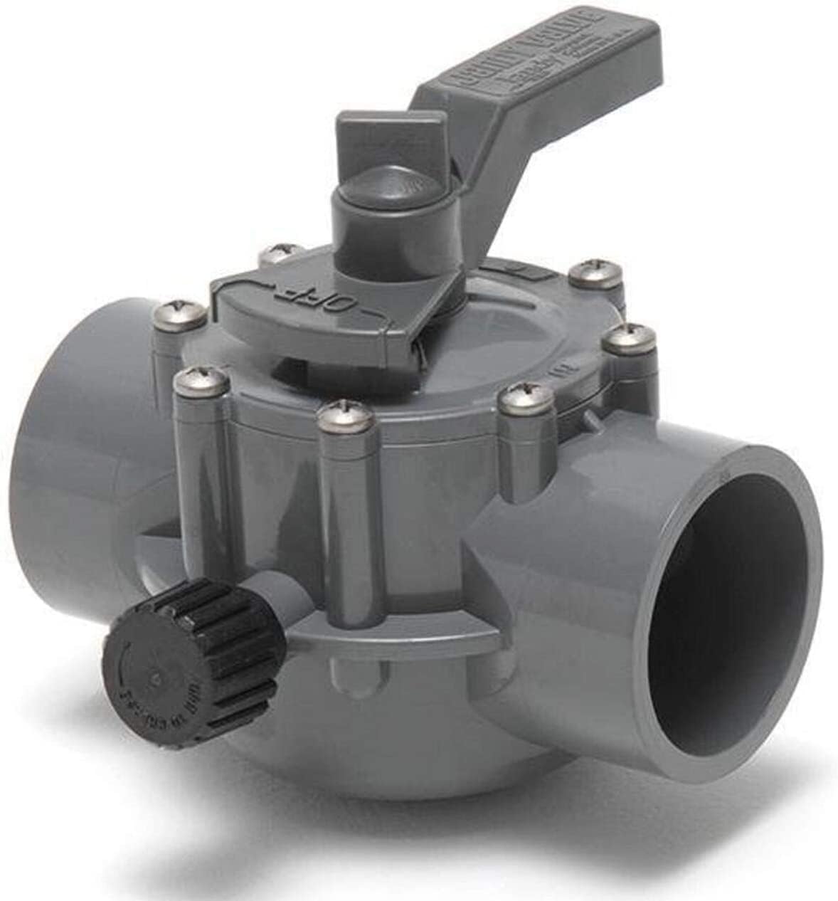 ATIE 2-Port/3-Port Pool Valve Rebuild Complete Kit Compatible with Jandy 2-way/3-way 4715, 4716, 4717 Valve and Gray Valves with Diverter Valve 4720, Cover 4606, Handle 7433 (2 Pack)