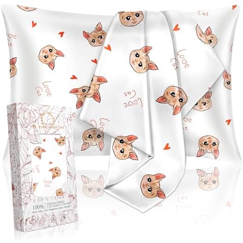 Miss Adola 2 Pack Silk Pillow Cases Cover
