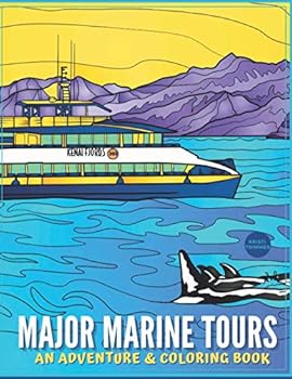 Paperback Major Marine Tours: An Adventure & Coloring Book