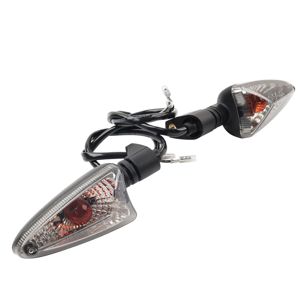 BACAR Cnswee6 1 Pair Lamp Blinker Front Rear Turn Signal Light Smoke For Daytona 675 2009-2015