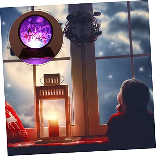 Abaodam 1 Peça Mesa De Jantar Luzes De Boneco De Neve Krathong Luzes Decorativas Enfeites Luz Noturn