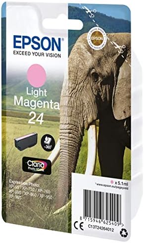 Epson 24 Light Magenta Inkjet Cartridge C13T24264012