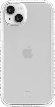 حافظة من سلسلة Incipio Grip لأجهزة iPhone 14 Plus ، قبضة متعددة الاتجاهات ، حماية من السقوط 14 قدمًا 4.3 متر - Clear IPH-2010-CLR