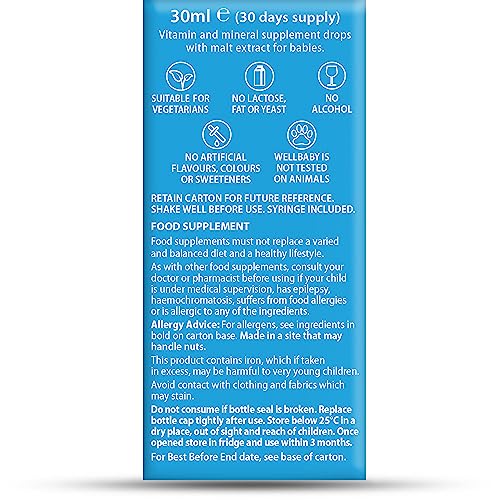 Vitabiotics Wellkid Baby Drops (30Ml) #TOP3