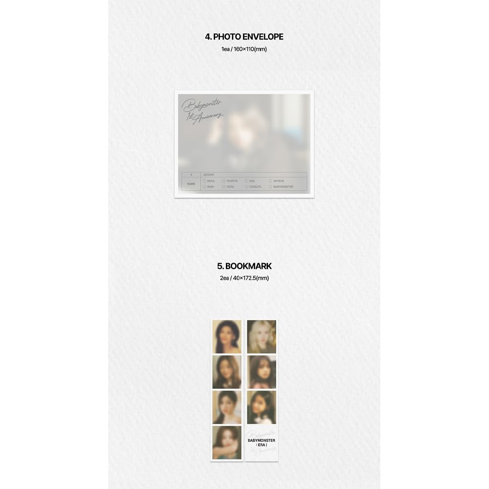 BABYMONSTER 1周年Photobook YG 特典 C/D　ローラ BABYMONSTER 1周年Photobook YG 特典 C/D ローラ
