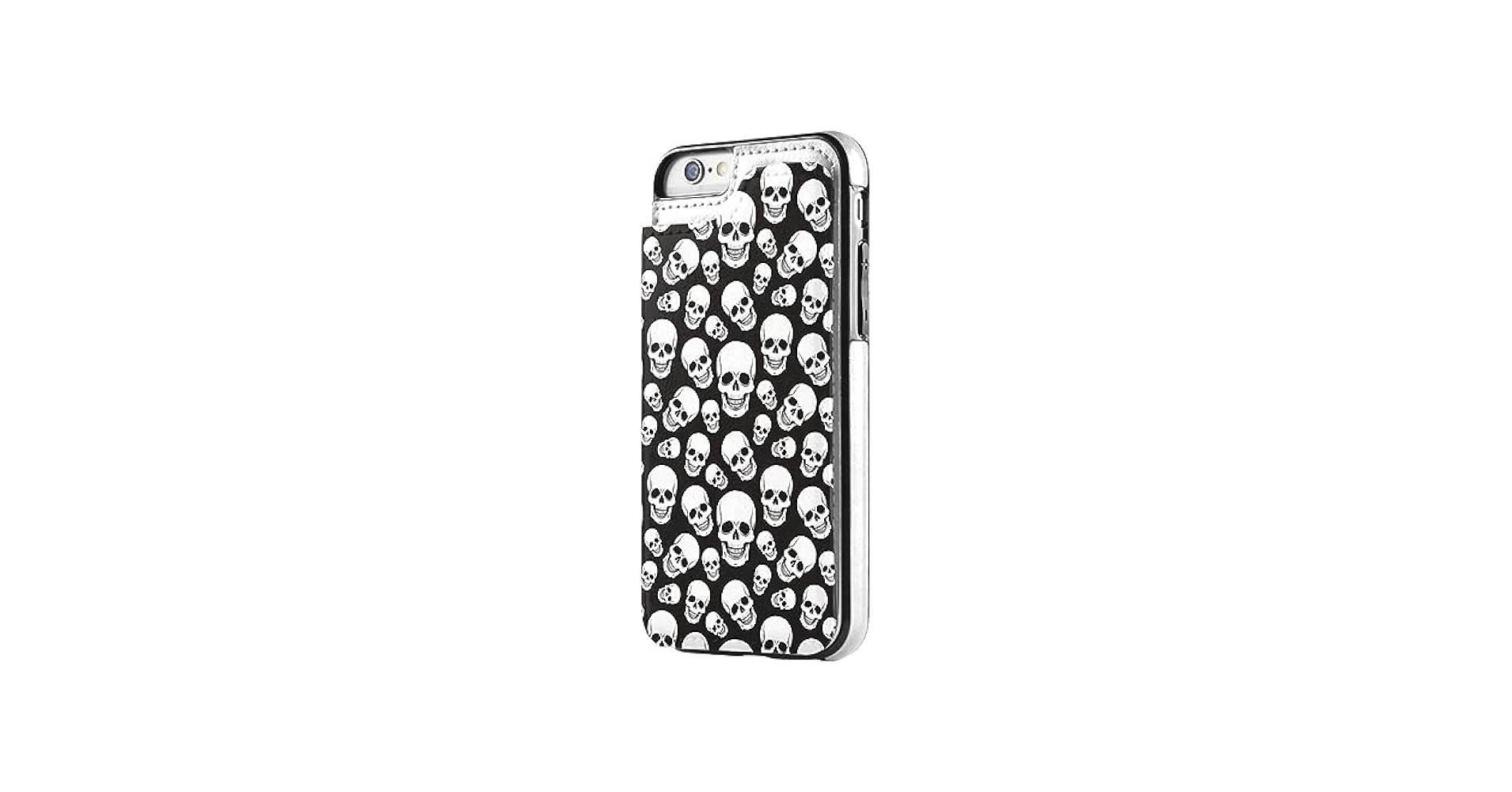 iPhoneケース デコ電 ドクロ スマホケース Amazon.co.jp: スカル ドクロ柄 髑髏柄 Iphone Se ケース 手帳型