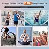 Fitness Exercise Bar,Elastic Fitness Bar,High Frequency Vibration Training Fat Buring Workout Bar for Yoga Pilates Sports,Power Twister for Arm,Abdominal Muscles Strength Exercises In Home Gym
