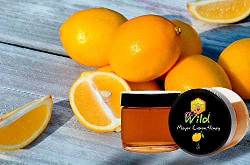Miel pura infusionada con limón Meyer 100% cruda 3 oz miniatura 2