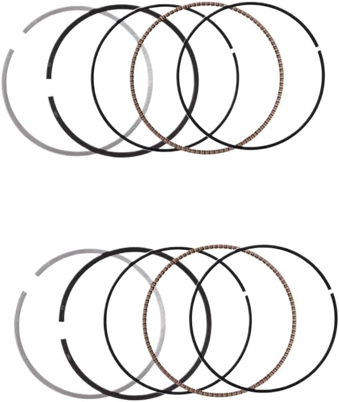 GSXR600 01-05 GSXR 600 06-2017 GSR600 2006-2010 Motorcycle Engine Piston Rings 67mm 1/2/4pc Compatible With Various Models 12140-39F00-000(2set STD)