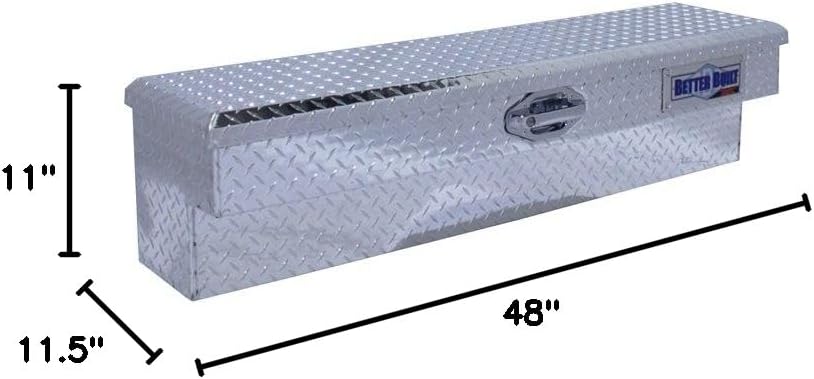 Better Built 79011019 Side Mount Tool Box L 48 in. x W 11.5 in. x H 11 in. Side Mount Tool Box