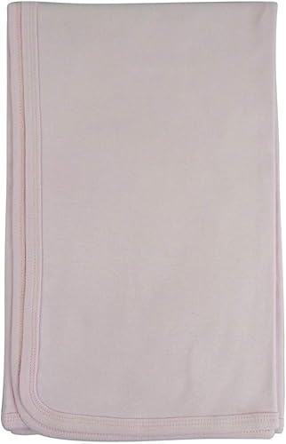 Bambini Miracle USA - Manta de algodón (rosa entrelazado)