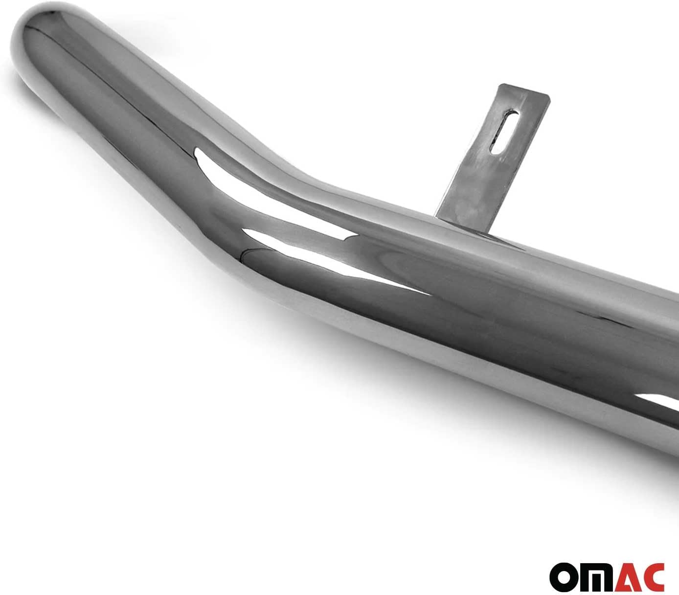 OMAC Bull Bar Push Front Bumper Grille for Mercedes Sprinter W906 2006-2018 Silver