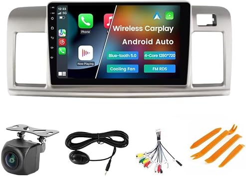 Radio for Toyota Raum 2003-2011 Head Unit GPS Touch Screen 2G+64G