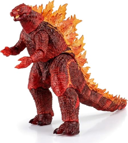 JAYKENIXO Lava Dragon Toy King of The Monsters Action Figure Head-to-Tail 12 Inch Statue Model Toy Best Gift