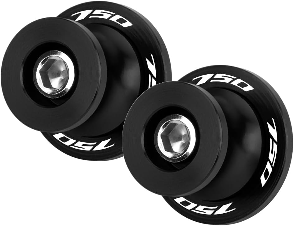 M8 Motorcycle Swingarm Bobbins For CB750 Hornet 2023-2026 (Black)