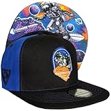 Capiche [99+ Variaciones] Gorra Snapback Astronaut Race [Space] - Bordado de astronautas de Carreras, Tema de misión Espacial competitiva, fanáticos de Las Carreras espaciales