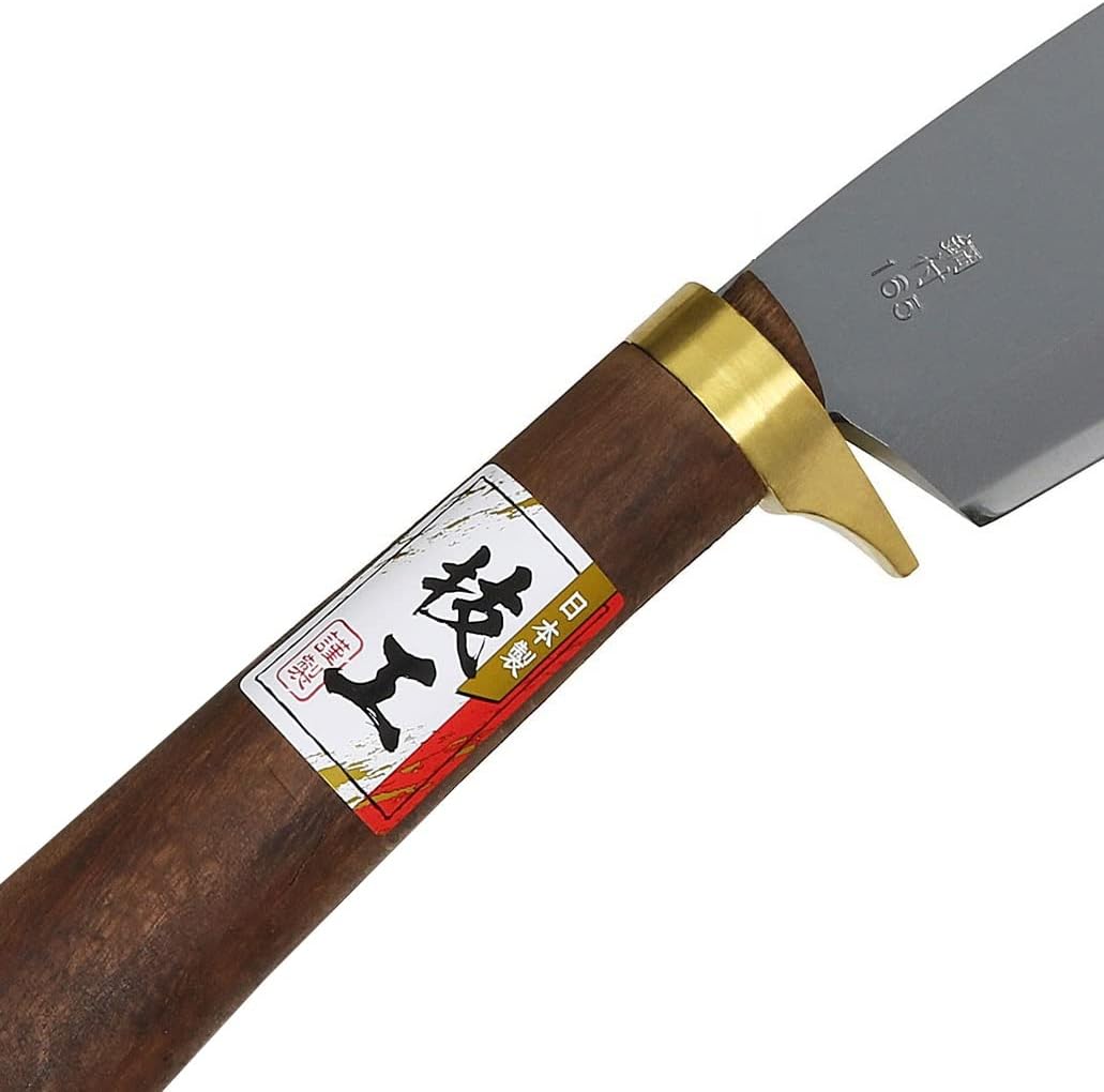 KAKURI Japanese NATA Tool Knife 6.5" Made in Japan, Bushcraft Hatchet Axe with Sheath for Camping, Outdoor, Campfire, Gardening