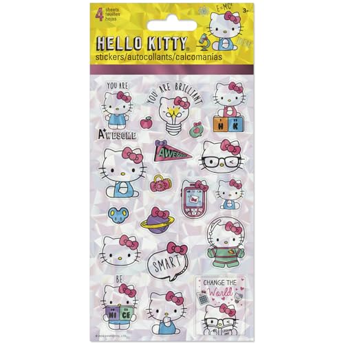 Sanrio - Hello Kitty 17 - Adesivos padrão BTS - 4 folhas