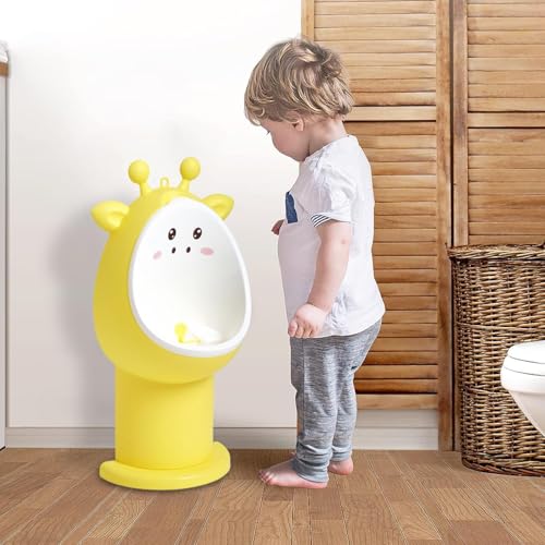 Urinoir pour garçon à thème animaux : pot d'apprentissage réglable