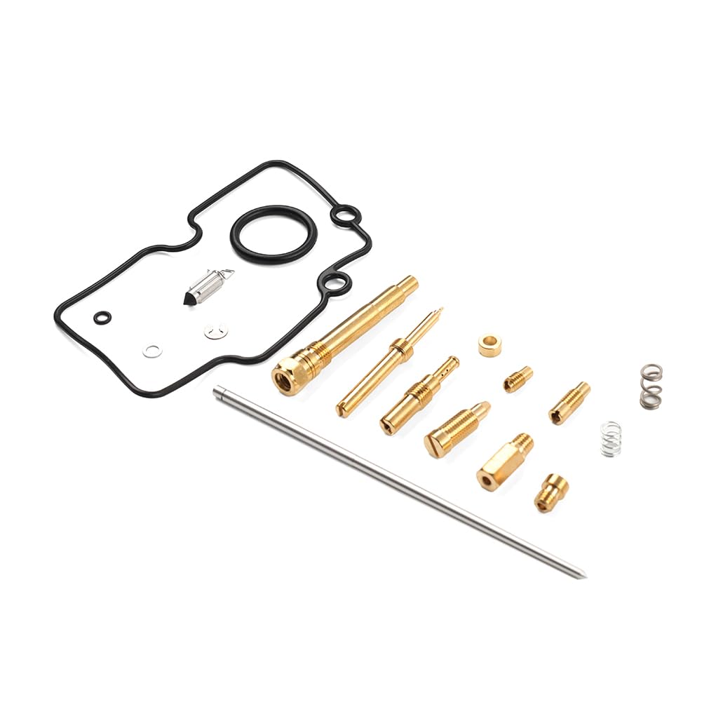 SIKUAI Kit de reconstrucción de carburador Kit de reparación de carburador Goma A para KLX450R 2008-2009 1 juego