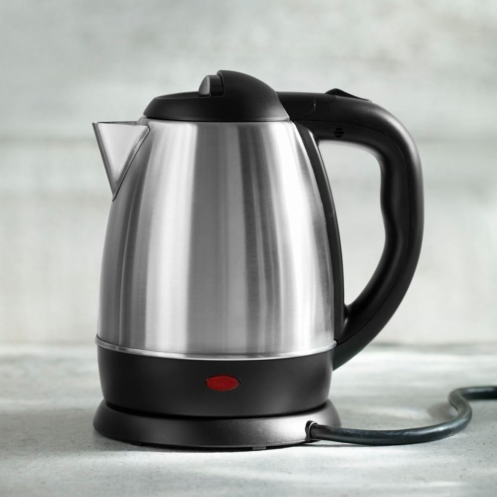 Electric Kettle 1.8L | 1500 Watts | Stainless Steel Hot Water portable Electric Kettle for Home, Office | Auto Shut-Off with Wide Mouth | Cool-touch Handle and Single-Touch Lid Lock-image-46