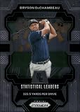 2024 Panini Prizm LIV 2024 Statistical Leaders #97 Bryson DeChambeau Crushers GC Official Golf Card in Raw (NM or Better) Condition
