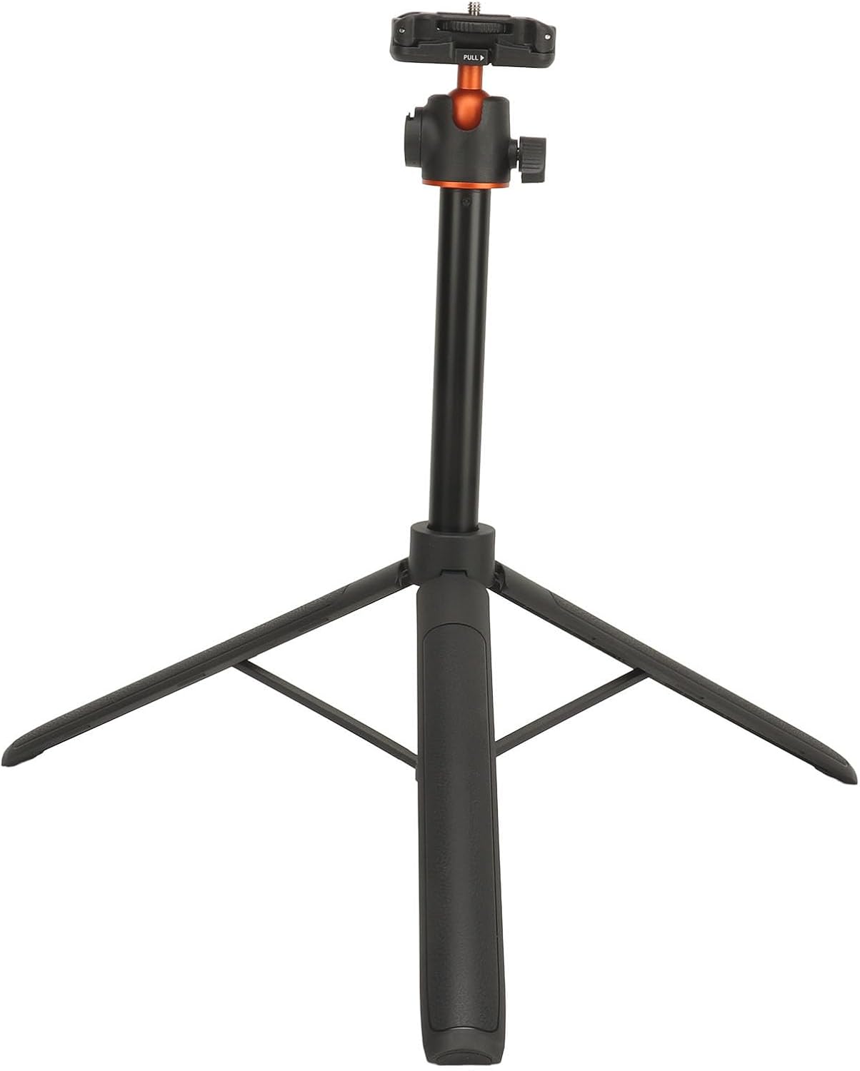 360° Rotating Aluminum Cell Phone Tripod with Extendable Height, Cold Shoe Port, Universal 1/4 Inch Screw for DSLR, Action Camera, Webcam, Selfie Stick Tripod