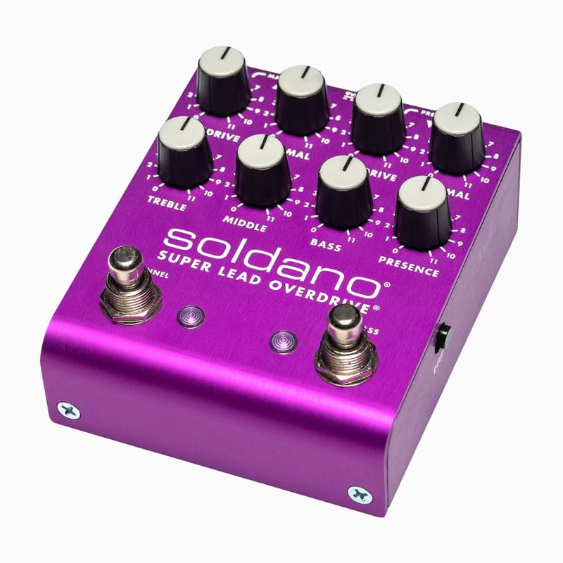 Soldano SLO PEDAL　ソルダーノ Soldano SLO PEDAL Purple Anodized Super Lead Overdrive ソルダーノ