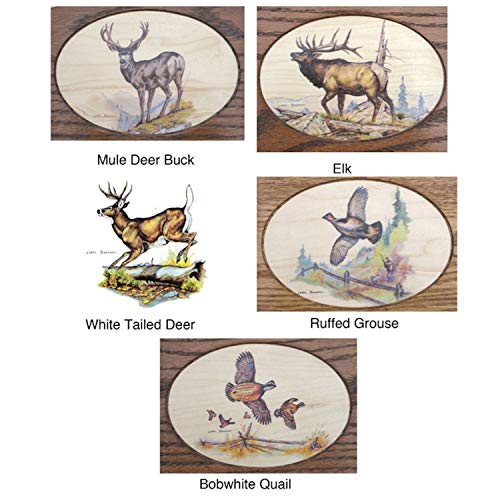 Weaver Wood Designs Personalized 10-Gun Wall Rack Display (Elk) #TOP1
