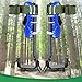Tree Climbing Spurs - Adjustable Safety Gear, Steel Spikes | Professional Equipment with Reinforced Straps, Comfortable Fit, Secure Support for Arborists, Orchard Workers, Jungle Gardening Tasks