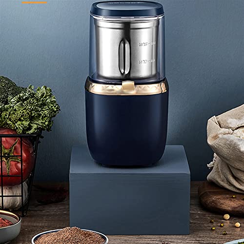 Starfisher Kaffeemühle elektrisch, Getreidemühlen, Gewürzmühle elektrisch, Mühle für Kaffeebohnengewürze und Samen – Bild 3