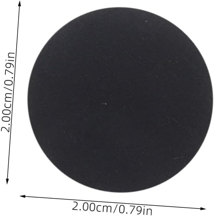 500pcs Adhesive Felt Circles for Crafting Self-Adhesive Decorative Felt Stickers for Clothing and Accessories for Use