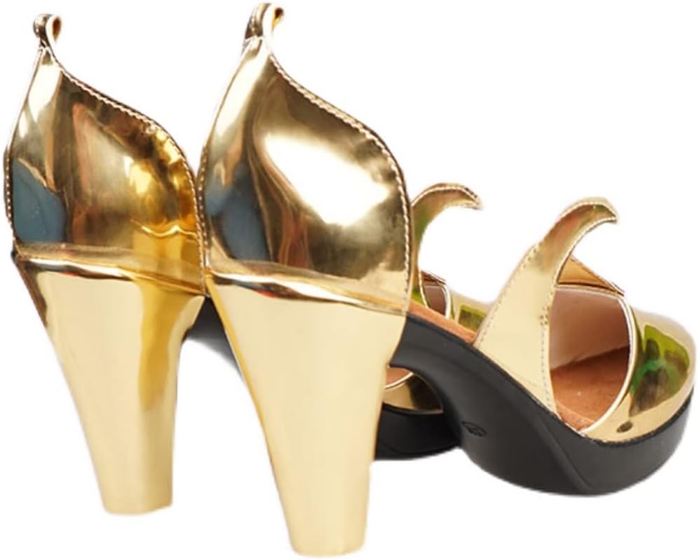 Mona Mondstadt Halloween Cosplay Shoes High Heels for Women New 2022 Hot Game