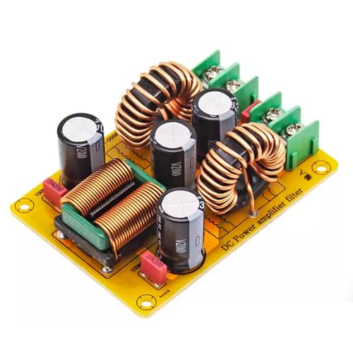 artcavs Industrial DC LC Filter 50V Filter EMI Power Filter Filtering Board EMI Electromagnetic Interference Filtering for Motorcycle Automotive Industrial Application（20A）